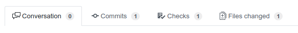 Screenshot des Tabs &quot;Conversation&quot;