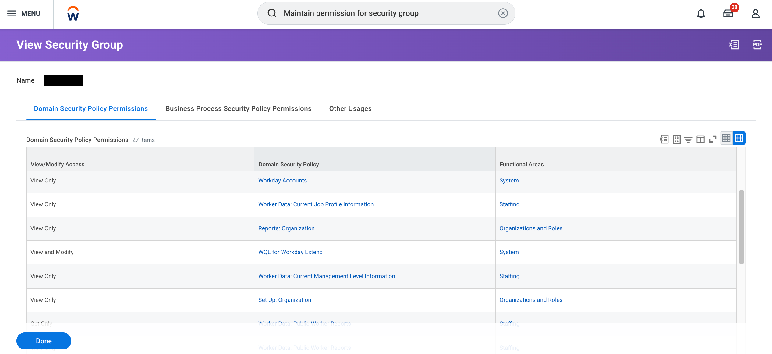 view-security-group