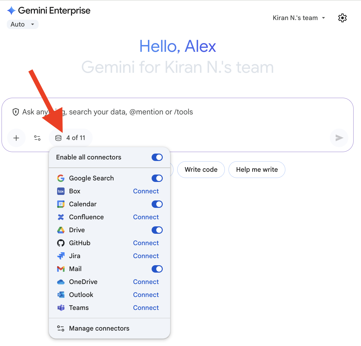 clicar para autorizar