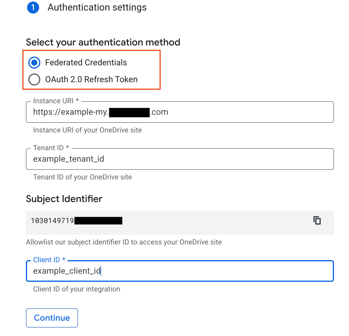 onedrive-ingestion-auth-methods