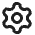 ícono de ajustes