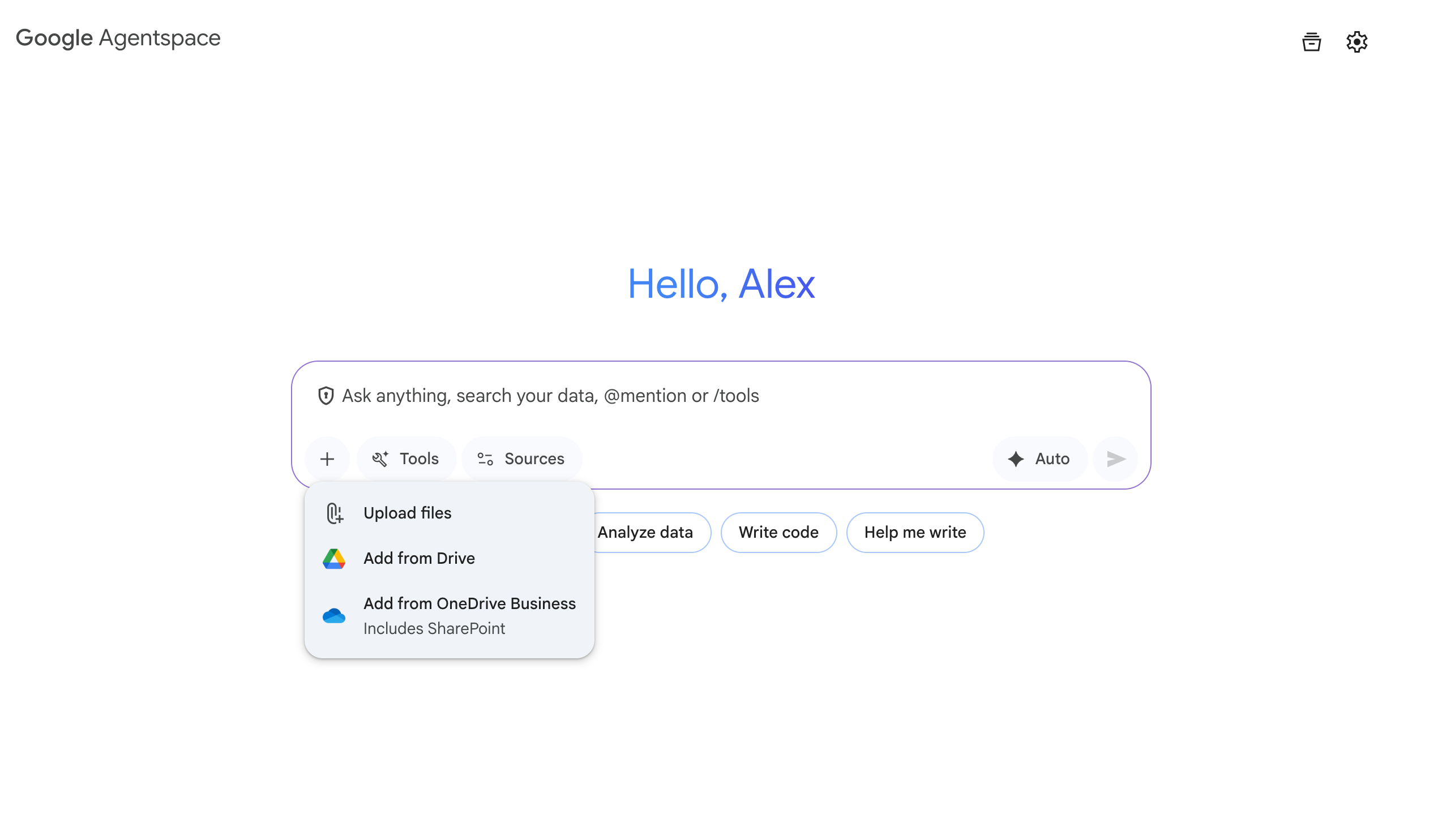 Upload files to the assistant