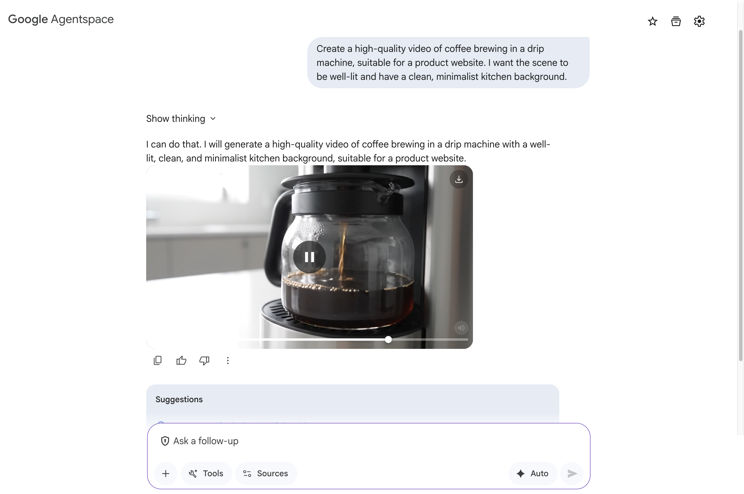 Generate a custom video