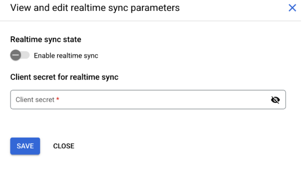 Confluence enable realtime sync