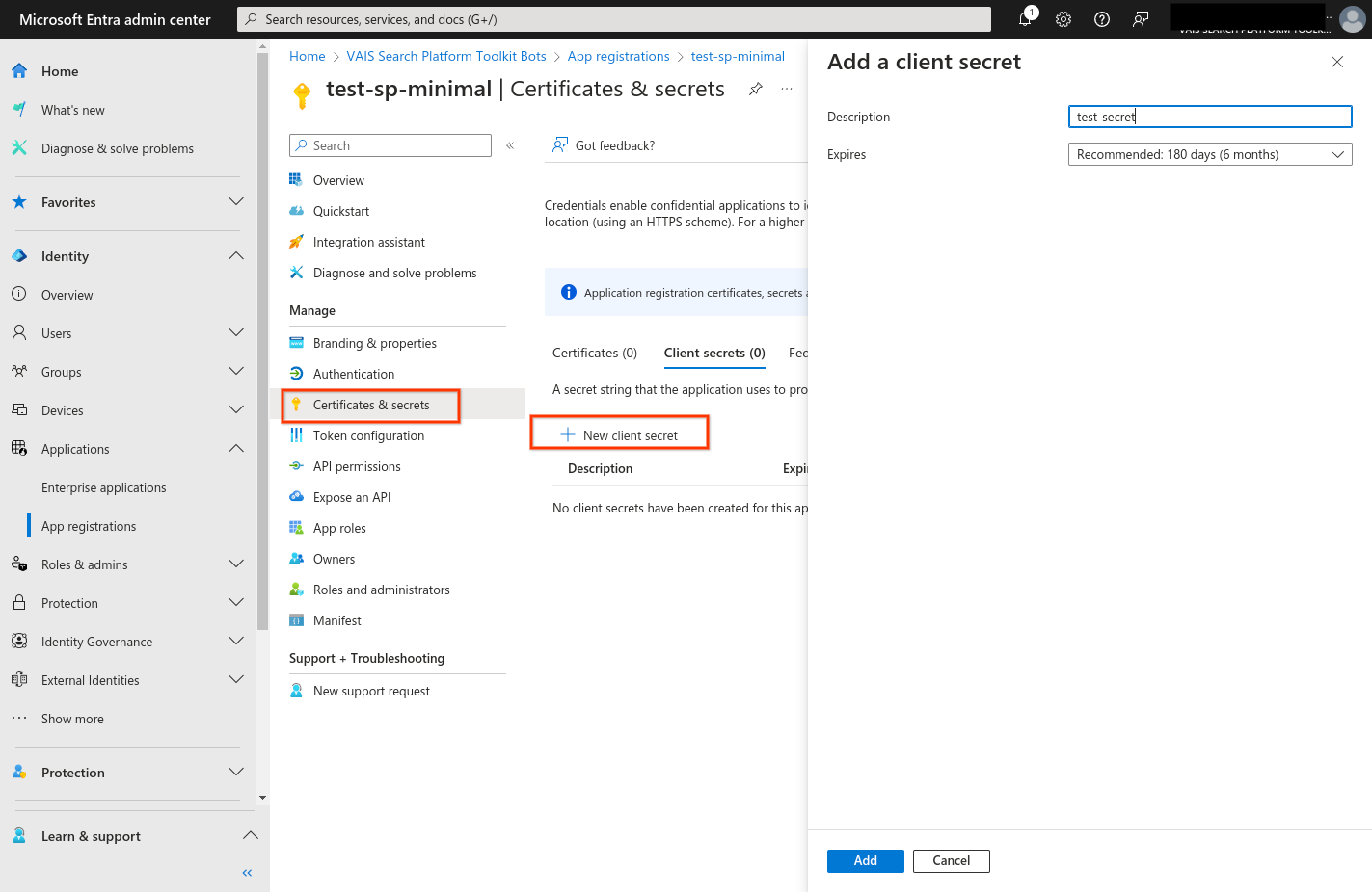 add-client-secret