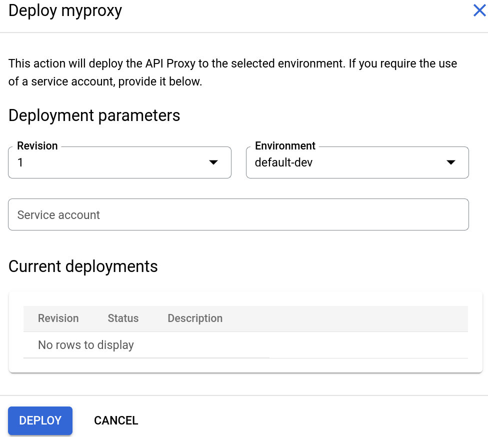 Proxy Explorer 中選取的目標端點。