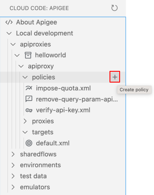 default.xml 目標端點檔案