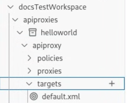 default.xml 目標端點檔案