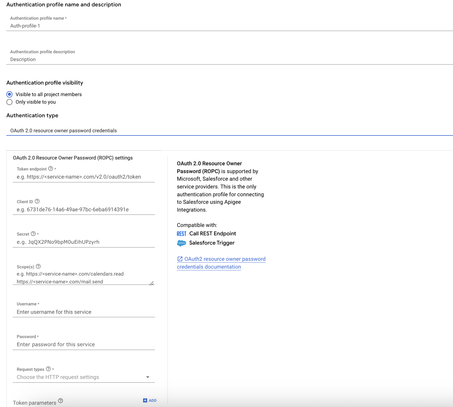 OAuth 2.0 資源擁有者密碼憑證