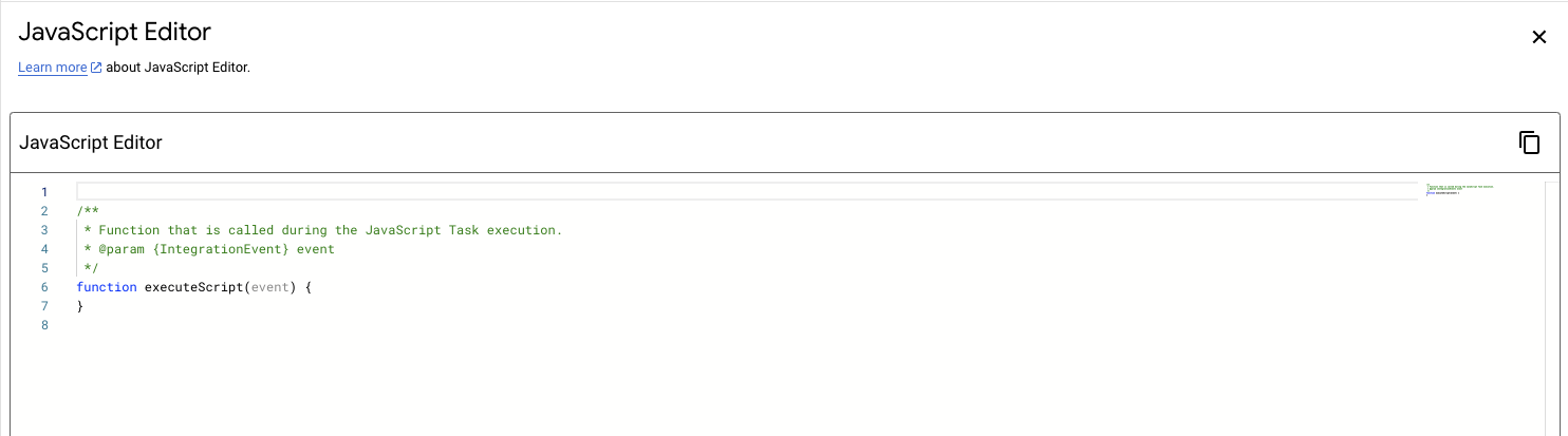 顯示 JavaScript 編輯器的圖片
