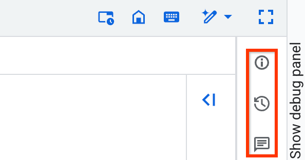 Toolbar adjacent to the notebook.