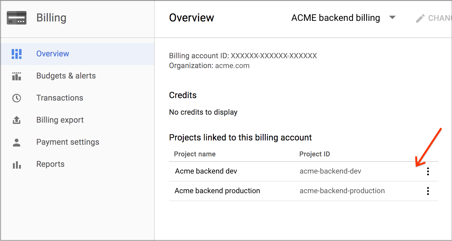 Configure le plafond budgétaire dans la console Google Cloud.