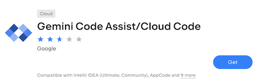 IntelliJ 市集中的 Cloud Code 外掛程式