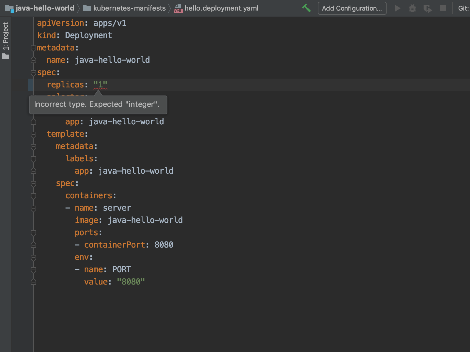 對 YAML 檔案進行 Linting