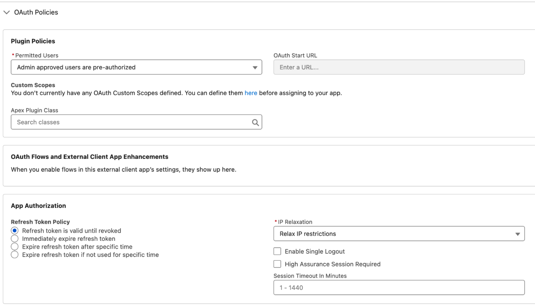 Policies - OAuth2 JWT Bearer