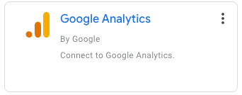 Google Analytics 連接器晶片。