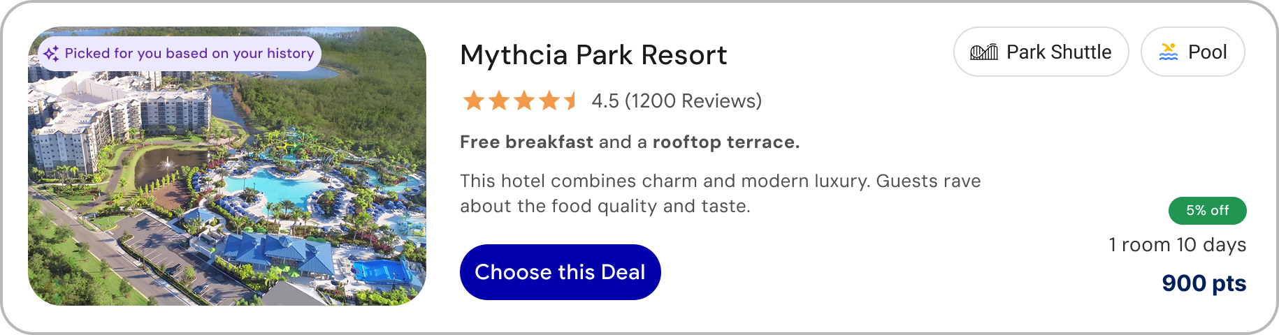 Conversational search shows user expectations with transparency for results based on the site visitor's search history.