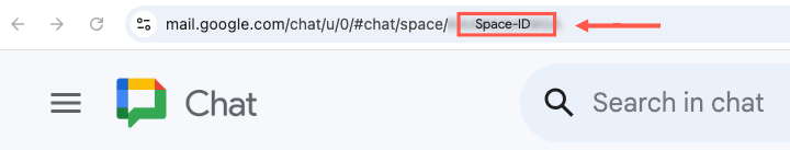 Chat 應用程式聊天室 ID