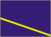 熱視圖範例:顯示對角線 (從左到右下降) 熱帶