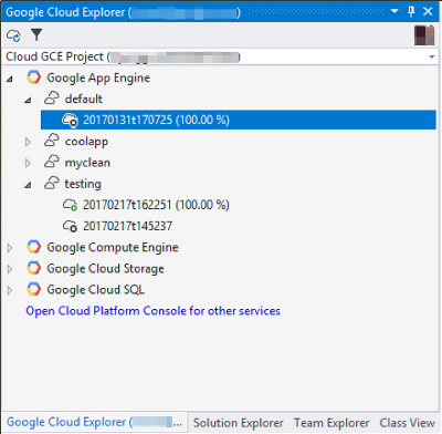 Google Cloud Explorer