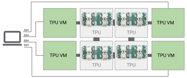 TPU VM 架構