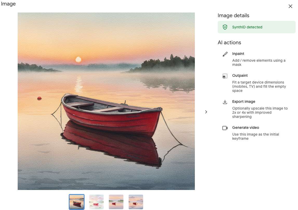 Exemple d'image avec filigrane générée à l'aide de texte